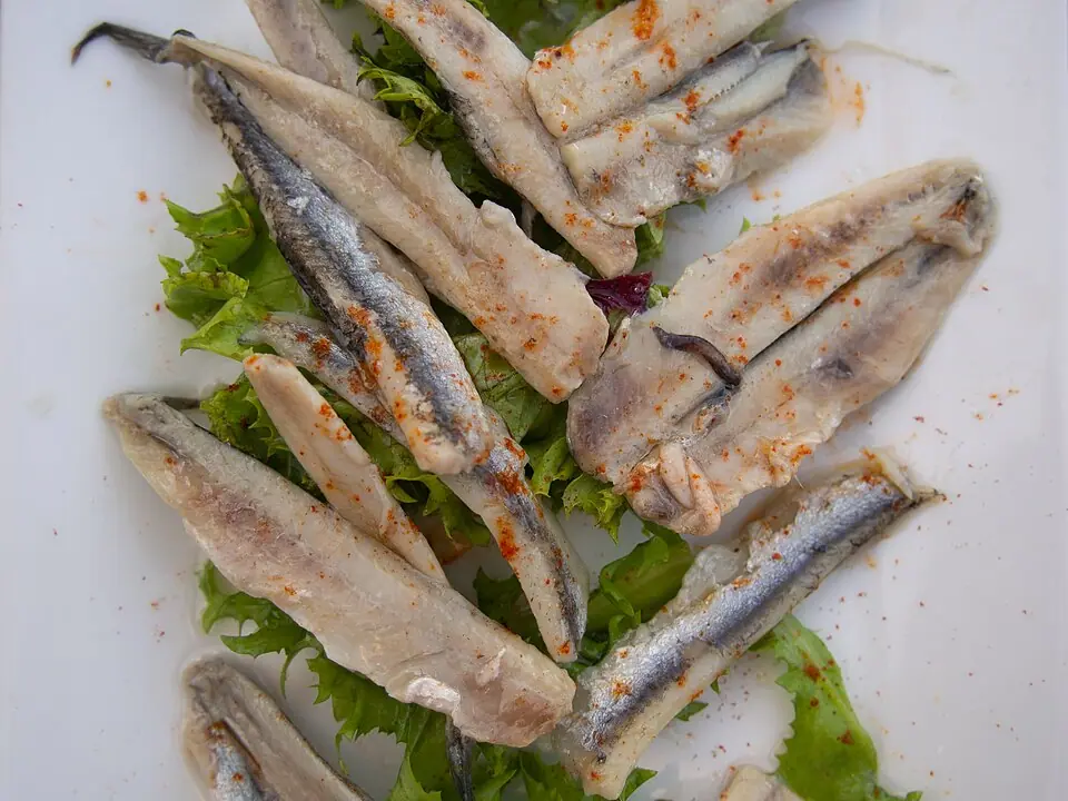 Acciughe marinate al limone