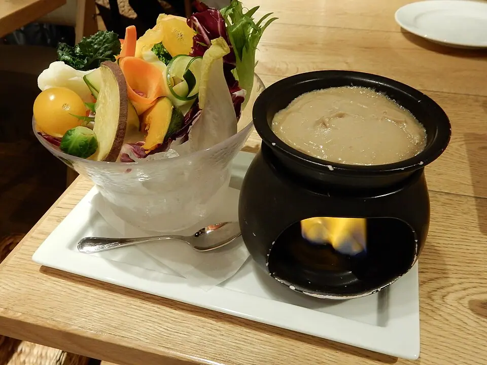 Bagna cauda con verdure