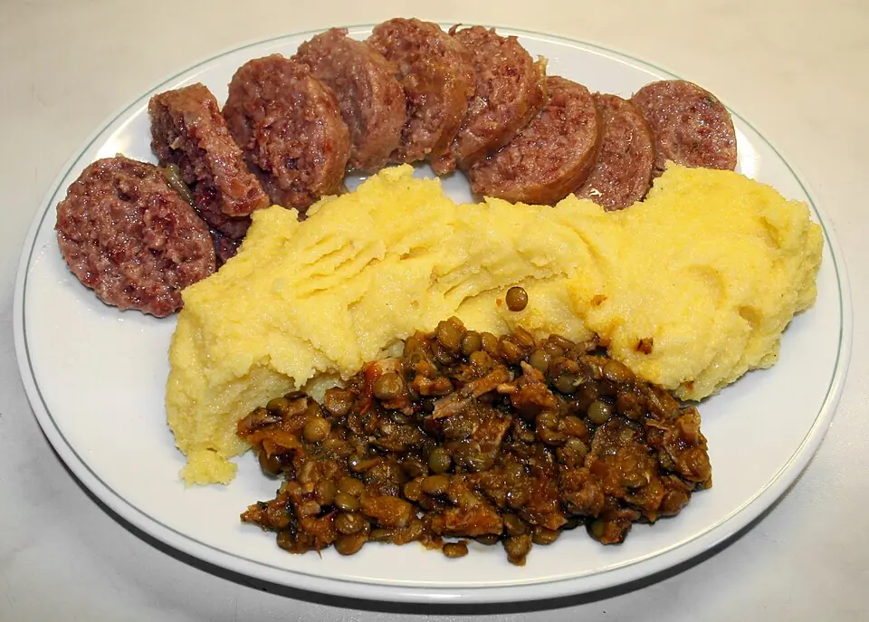 Cotechino con lenticchie
