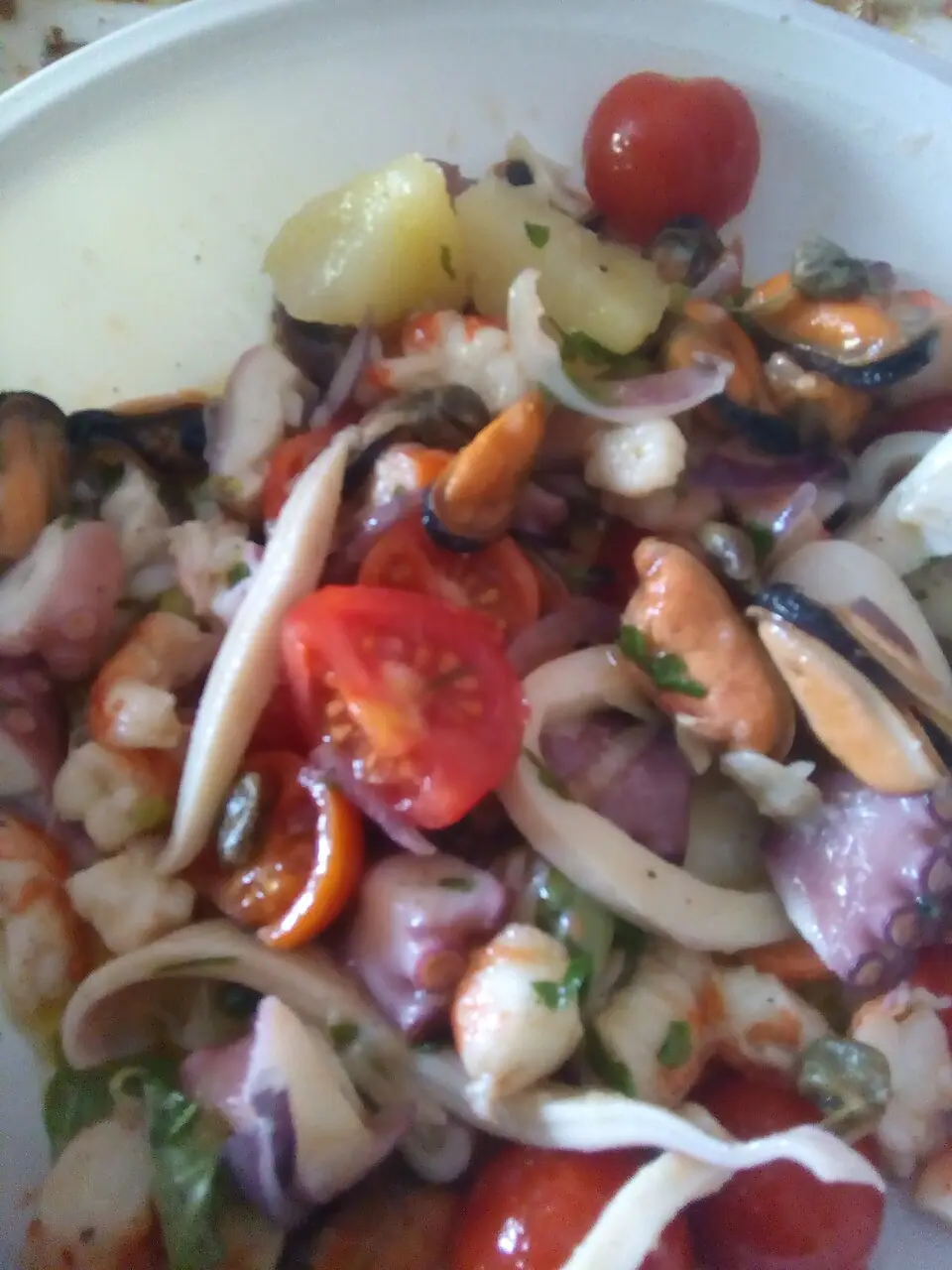 Insalata di polpo e patate