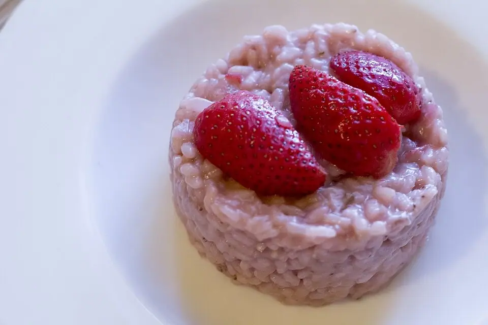 Risotto alle fragole