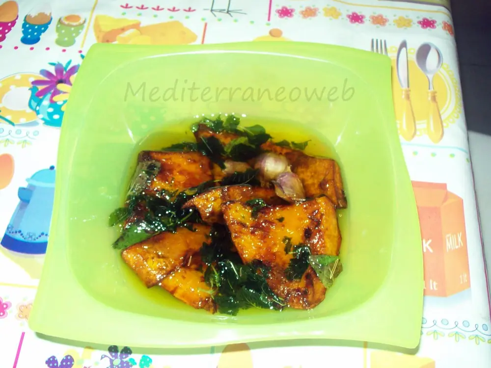 Zucca in agrodolce alla siciliana