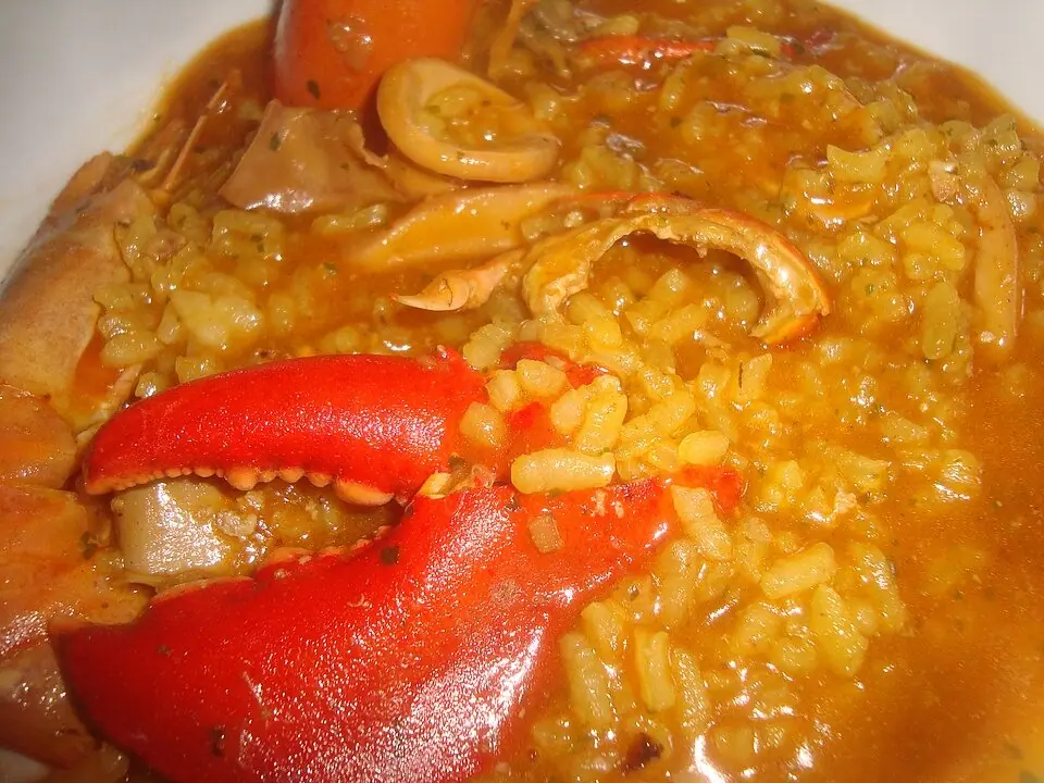 Arroz caldoso con bogavante