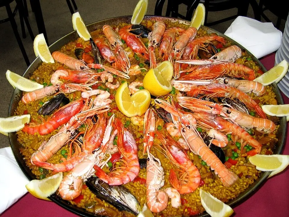 Paella de marisco
